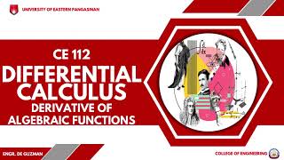 Chapter 3: Derivative of Algebraic Functions (Part 1)