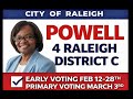 Diana Powell-Candidate for Raleigh City Council District C