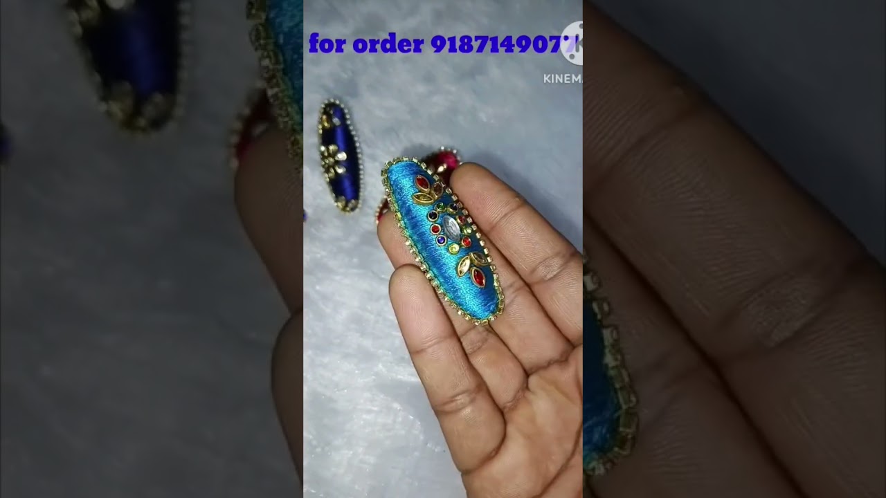 beautiful saree pins making