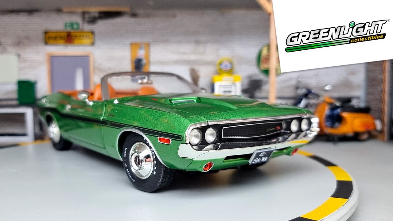 DODGE CHALLENGER R/T, Greenlight 1/18 (13586) #85