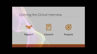 Week 5 Psychological Assessment - Clinical Interview