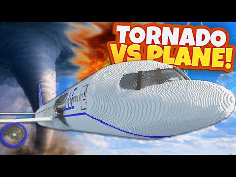A TORNADO Destroyed Our Plane in Teardown Multiplayer Mods!