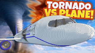 A TORNADO Destroyed Our Plane in Teardown Multiplayer Mods!