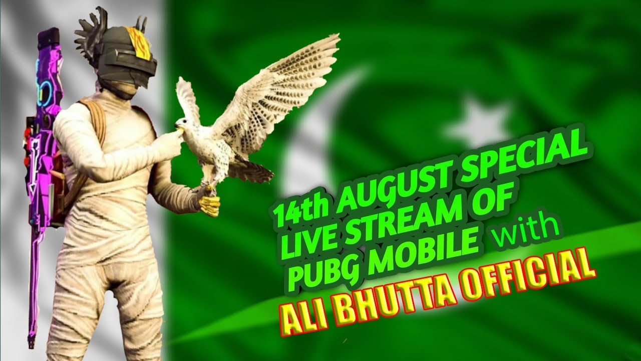 Pakistan Rp Ali 14 August Pakistan Independence Day PUBG Mobile Live RP Giveaway On 13K ...