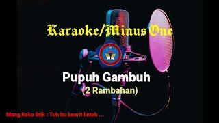 Karaoke/Minus One Pupuh Gambuh 2 Rambahan  || Tuh itu beurit lintuh ...