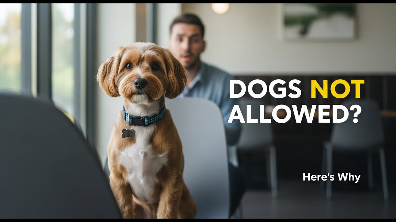 This Is Why Dogs Can’t Sit on Restaurant Chairs