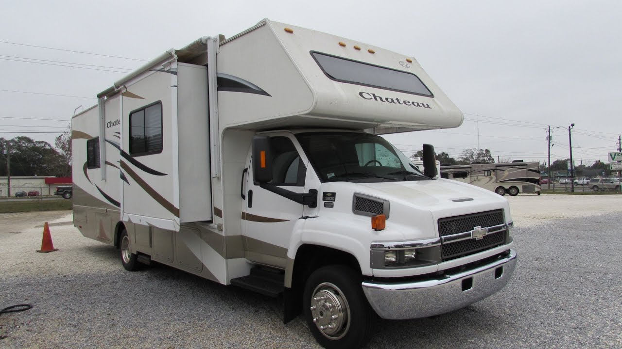 2010 Thor Four Winds Chateau 33K Class C 3 Slide Sleep 6 C5500 Duramax Diesel Buy it Now on