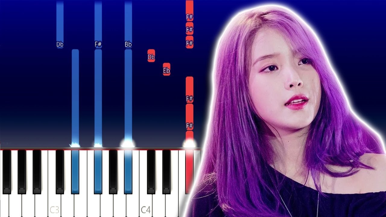 IU - Celebrity (Piano Tutorial)