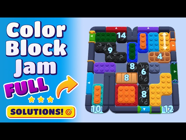 Color Block Jam Level 1352 (1353) | Complete Walkthrough