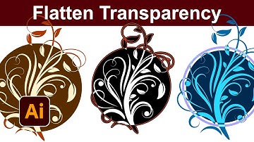 How to Work with Flatten Transparency in Adobe Illustrator