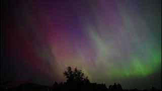 Portland Oregon Northern Lights. May 11th 2024 - Aurora Borealis from Sauvies Island