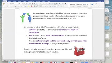 CPSC110 - Output & Input - Software Conversations (part 1)