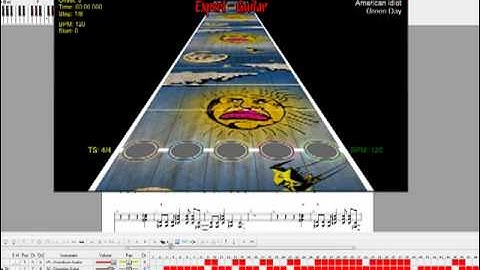 Guitar hero 3- making chart files with guitar pro