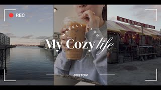 Boston Diaries: Discovering the Best Cafes and Delights 🌸☕️ | [eng sub]