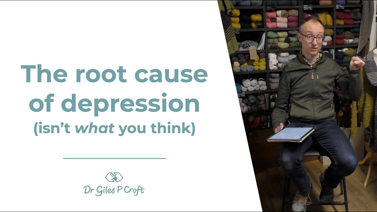 The root cause of depression (isn't what you think) - YouTube