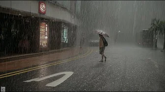 Rain Cries Louder Than My Worries Tonight. Relaxing Sound for Sleep Meditation. White Noise.