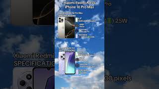 Xiaomi redmi a4 vs iphone 16 pro max #shorts #youtube #smartphone