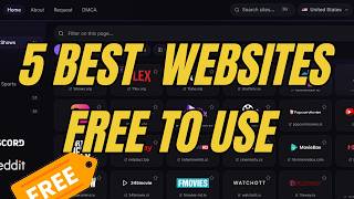 Top 5 Free AI Sites You Must Try!... #ai   #aiwebsites   #freemovies #dualaudio #stream