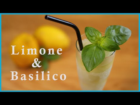 SORBETTO LIMONE E BASILICO [senza albume] per stupire tutti in pochi minuti!