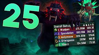 WE'RE IN THE ENDGAME NOW! World First +25 Maisara Caverns
