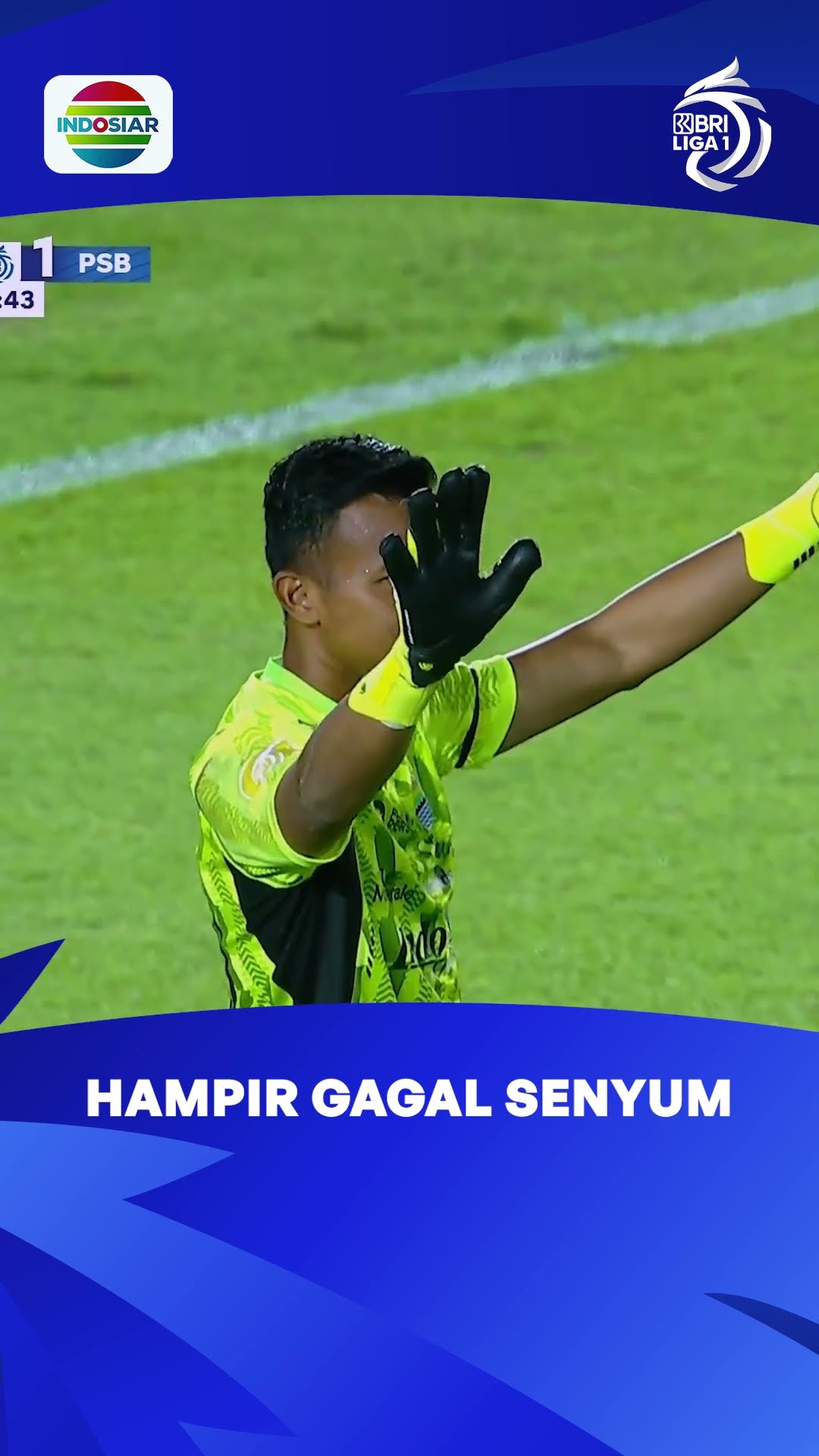 Hampir aja gagal full senyum #shorts #liga1