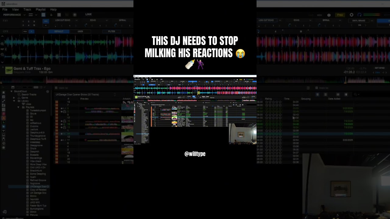 THIS DJ NEEDS TO STOP MILKING 😭🍼🕺🏻 