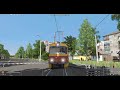 Тесты звуков на трамвае "Татра - Т3" в игре TRS19
