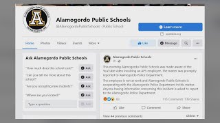 Alamogordo police investigate video allegedly showing school employee attempting to meet teen