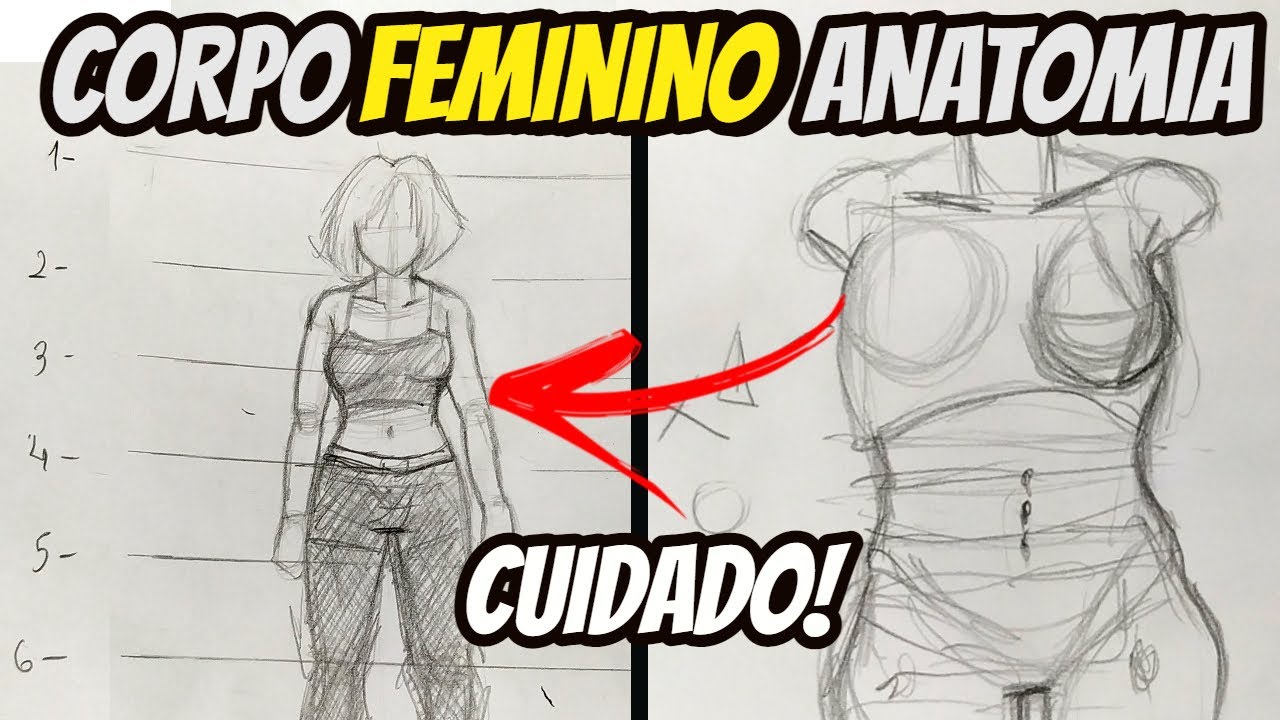 Como Desenhar Anime Feminino Passo a Passo - Comece Agora!