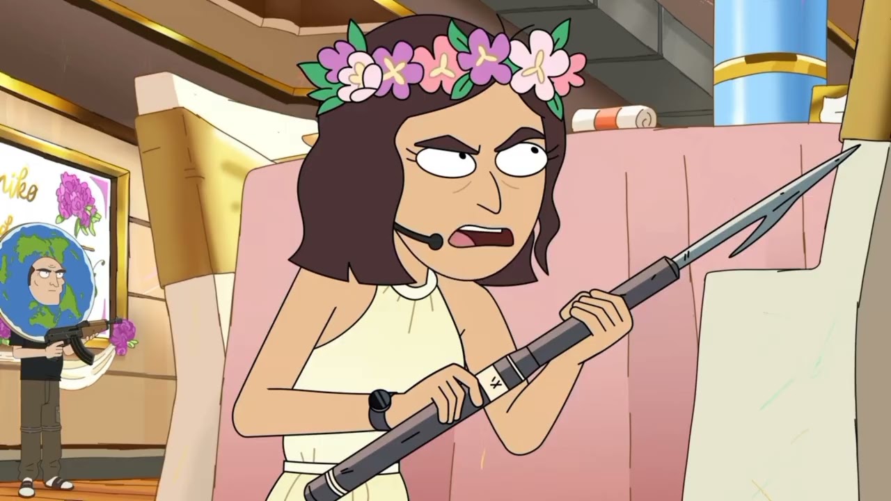 Reagan is struggling to become free.../