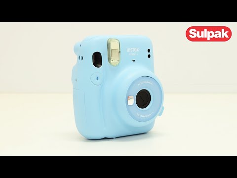 ФОТОКАМЕРА FUJIFILM INSTAX MINI 11 SKY BLUE распаковка
