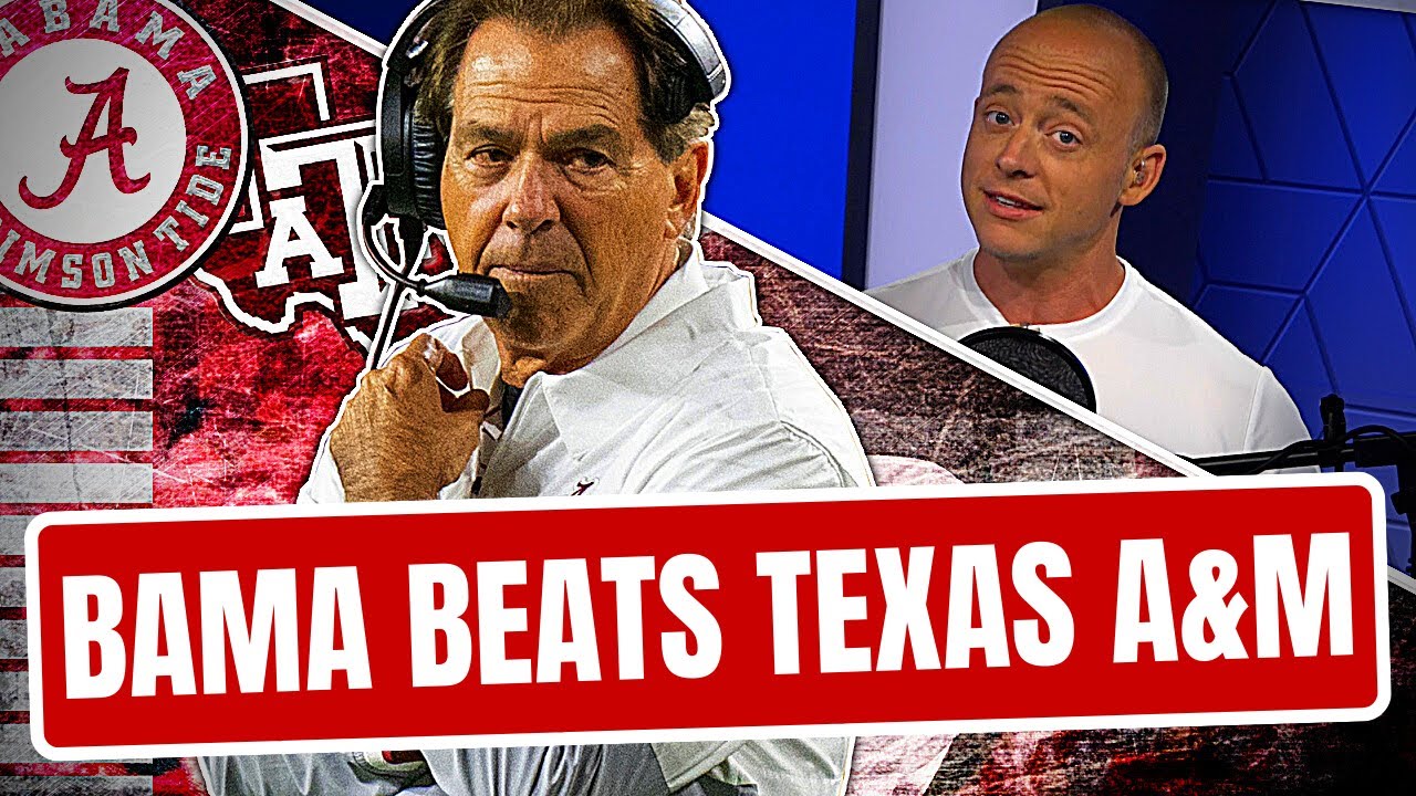 Alabama Beats Texas A&M - Josh Pate Rapid Reaction (Late Kick Cut)