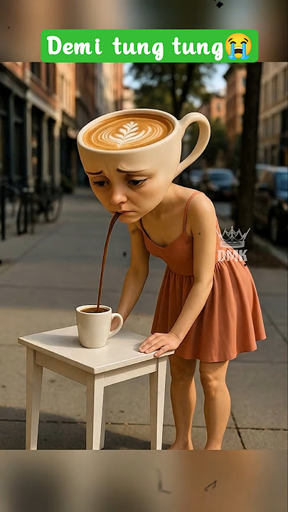 Ballerina menjual cappuccino di kepalanya😭‼️#shorts