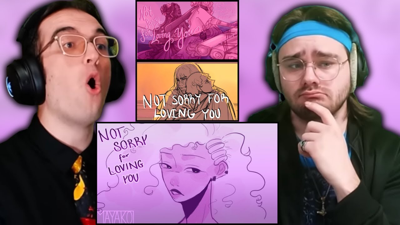Реакция на аниматик «NOT SORRY FOR LOVING YOU!» от EPIC The Musical: The Vengeance Saga
