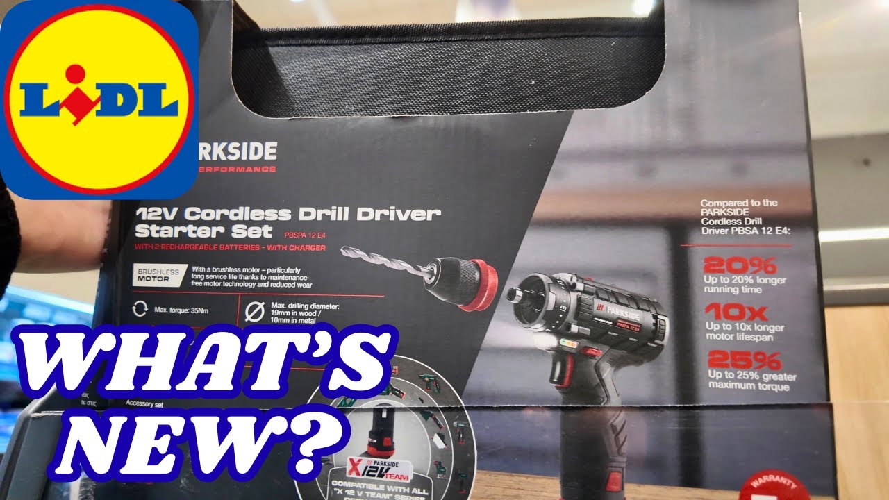 What's New in Middle of LIDL - PARKSIDE Tools - December 2025