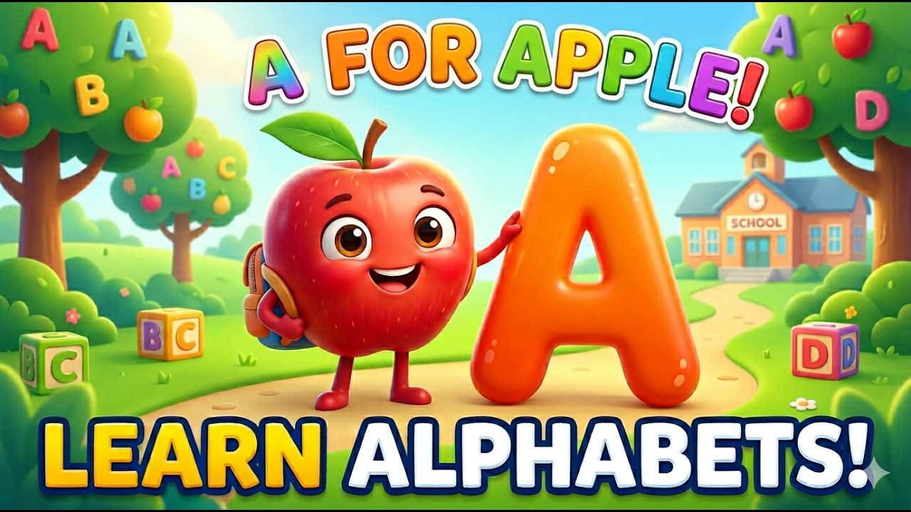 Learn ABC Alphabets for Kids | A to Z Alphabet Song | Phonics & Fun ...