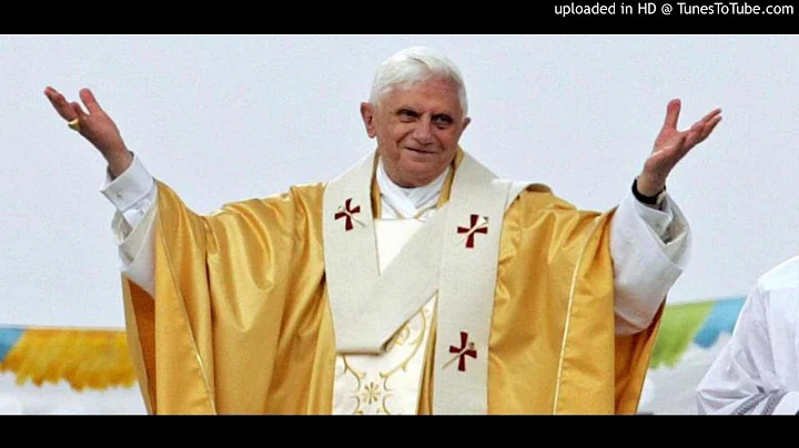 Papst Benedikt singt "Regina Coeli" (Rom, 2006)