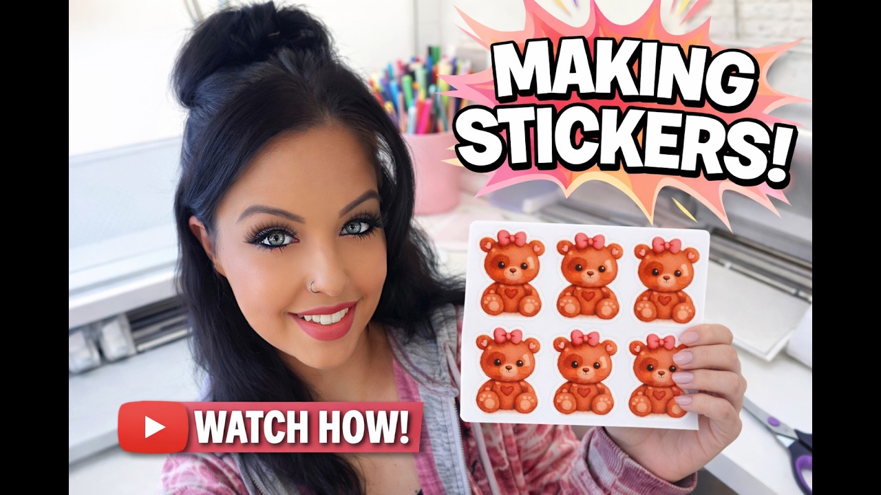 How To Make Stickers at home
