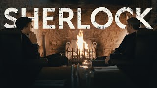 Sherlock & Watson ◈ FOCUS SESSION 'Mystery Solving' Fireplace, Rain ◈Sherlock inspired AMBIENCE ASMR