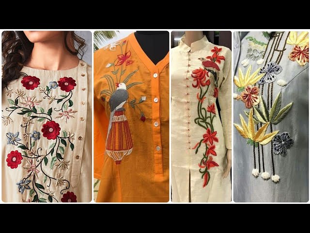 Embroidery designs dress Sleek and Slim Fit – MODA ELEMENTI