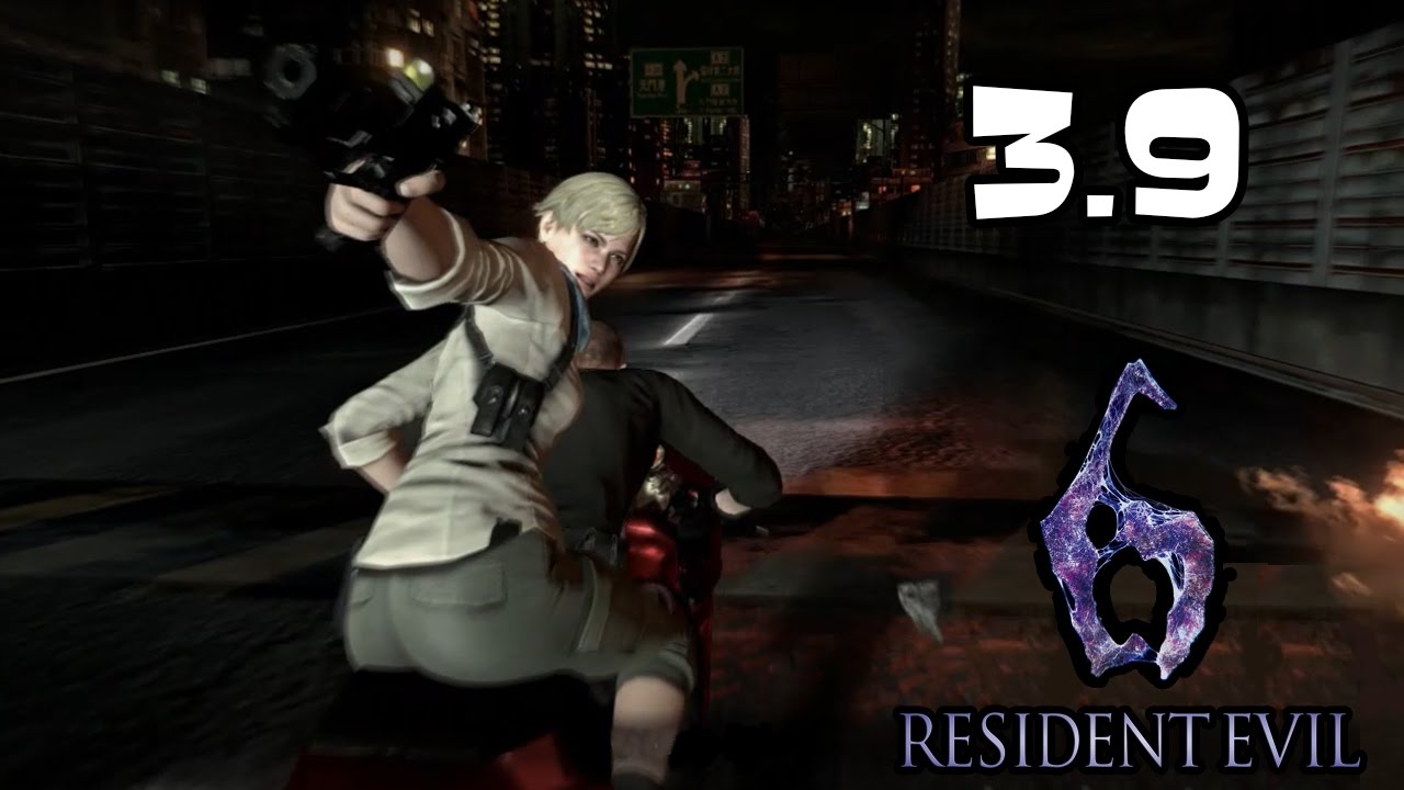 Кооператив Resident evil 6 #3.9 - НОЧЬ. ПОГОНЯ. КИТАЙЦЫ...
