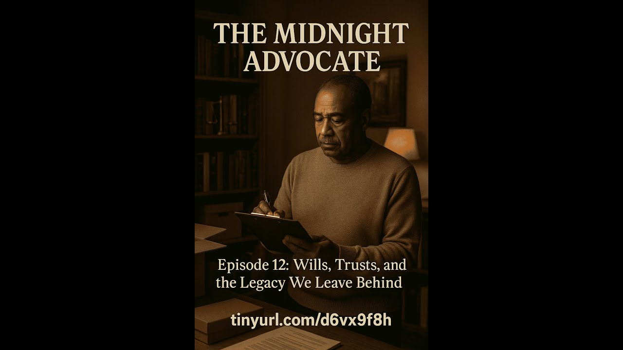 Wills, Trusts, and the Legacy We Leave Behind | The Midnight Advocate Ep. 12