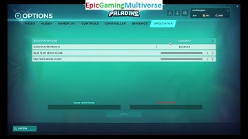 Tutorial For How To Disable The Show Player Icons Setting In Paladins Champions Of The Realm