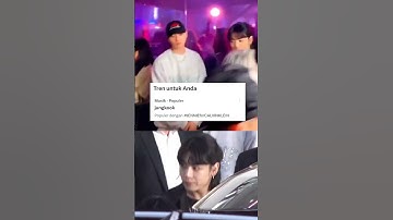 Jungkook and Jennie at Calvinklein launching event