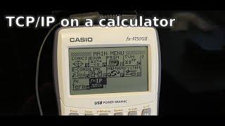 fxIP - IRC client and TCP/IP stack for Casio fx-Calculators