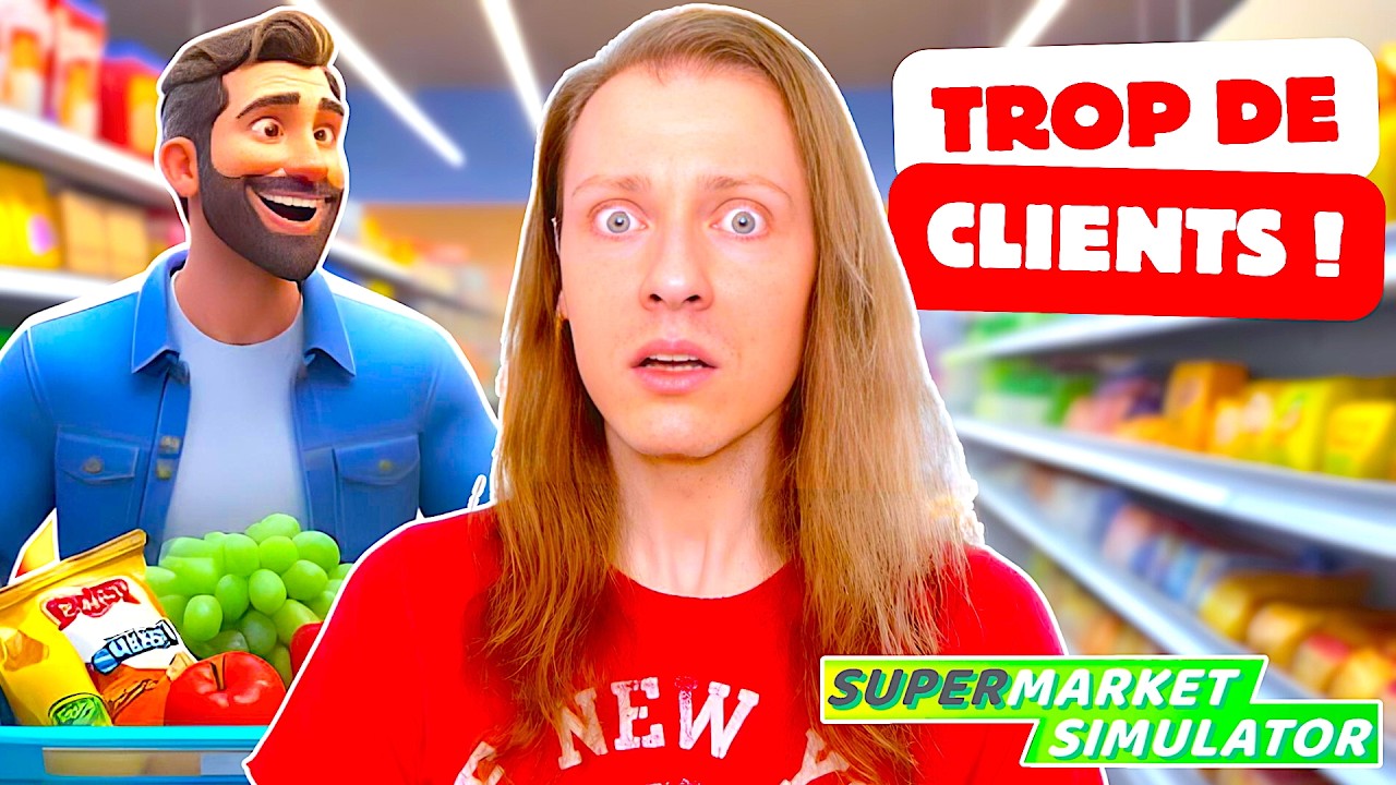 JE ME FAIS ARNAQUER PAR MES EMPLOYÉS JE ME VENGE ! (Supermarket Simulator) - Délires de Max