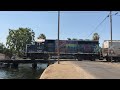 Two trains on a Tuesday Ft. SJVR 442, train meet, Amtrak, and a Trestle ￼