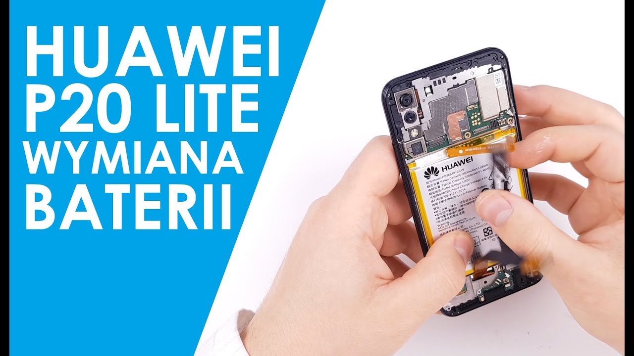 Huawei P20 Lite Wymiana Baterii Youtube