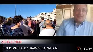 In diretta da Barcellona P.G. (Me) per l&#39;arrivo di Matteo Salvini leader della Lega (12 Giugno 2020)