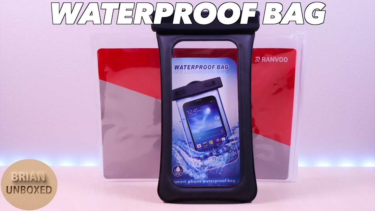 Ranvoo Waterproof Phone Bag Protect your smartphones outdoors! YouTube